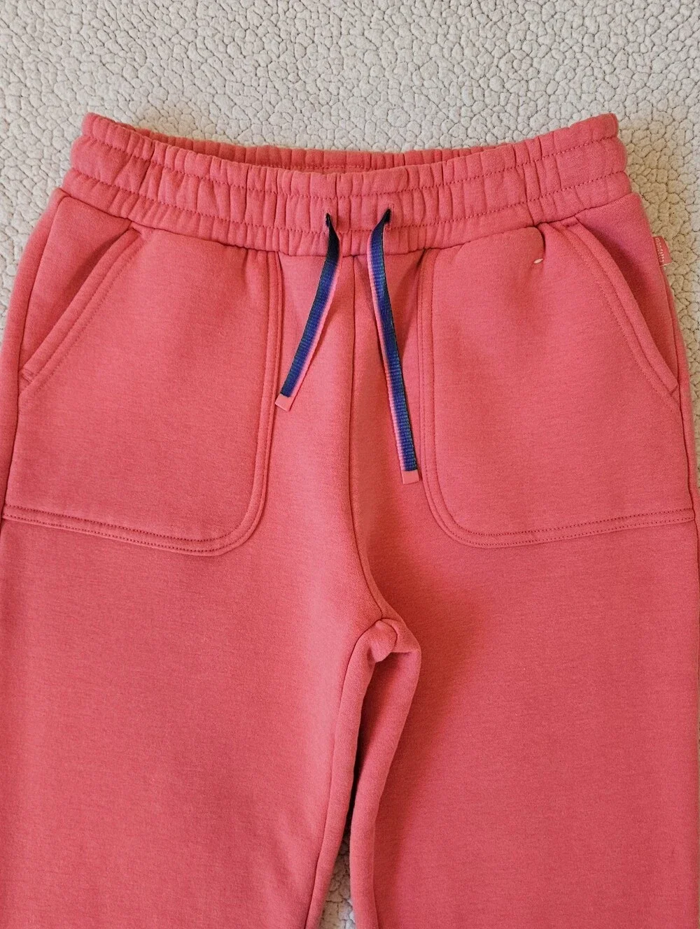 Mondetta Girl's Youth Fleece Jogger Pants Coral / Pink Size M 10-12